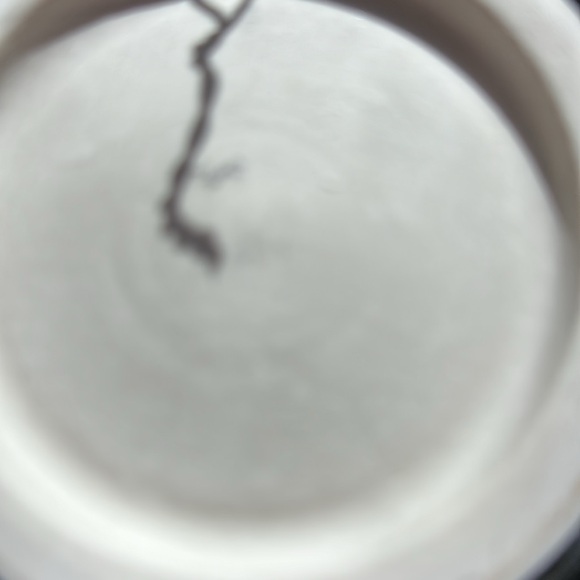 Bill Campbell art pottery signed hanging platter - Picture 4 of 5